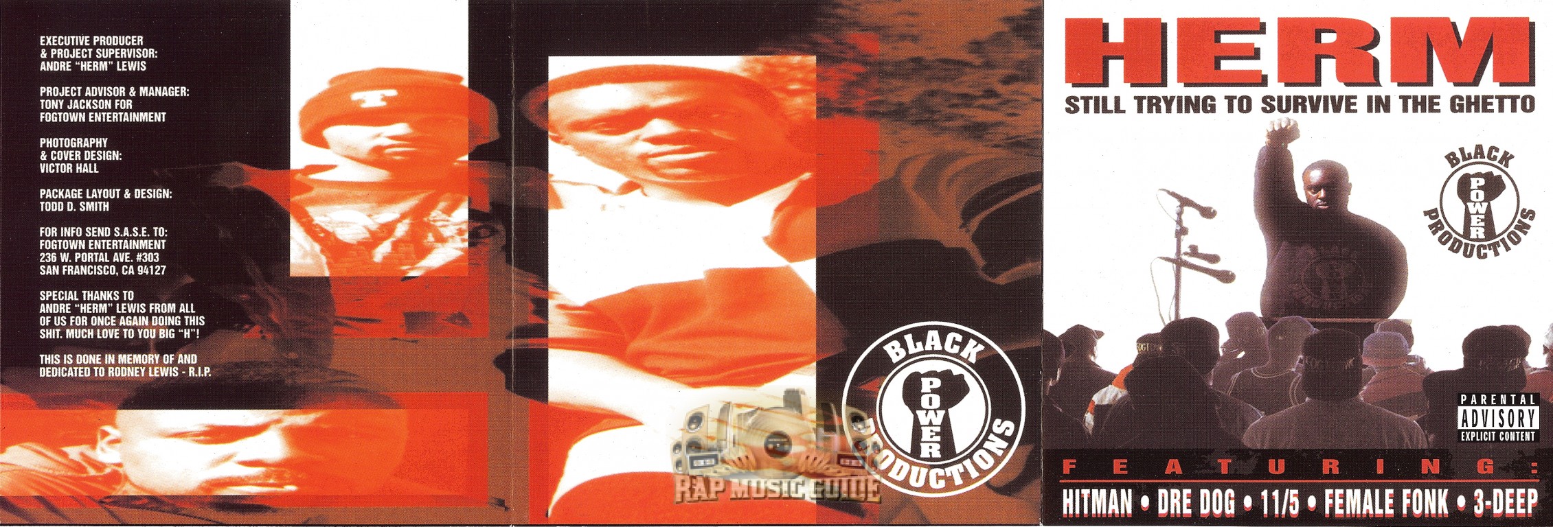 Herm - Still Trying To Survive In The Ghetto: Re-Release. CD